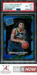 Donovan Mitchell [Green Flood] Basketball Cards 2017 Panini Donruss Prices