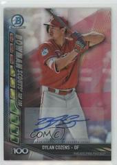 Dylan Cozens [Autograph] #BSU-DC Baseball Cards 2017 Bowman Chrome Scouts' Updates Prices