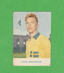 Agne Simonsson Soccer Cards 1958 Alifabolaget Prices