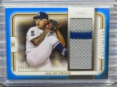 Julio Urias #DPC-JU Baseball Cards 2023 Topps Definitive Patch Collection Prices