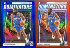 James Harden [Blue] #2 Basketball Cards 2022 Panini Donruss Optic Elite Dominators Prices