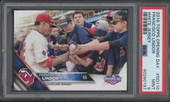 Francisco Lindor [White Jersey] #OD-110 Baseball Cards 2016 Topps Opening Day Prices