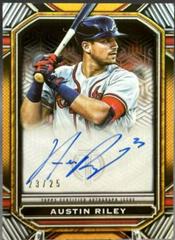 Austin Riley [Orange] Baseball Cards 2023 Topps Tribute Iconic Perspectives Autographs Prices