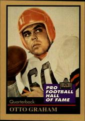 Otto Graham #48 Football Cards 1991 Enor Pro HOF Prices