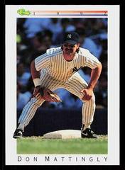 Don Mattingly [Series I] #T58 Baseball Cards 1992 Classic Prices