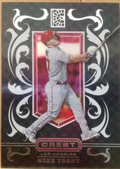 Mike Trout Baseball Cards 2022 Panini Capstone Crest Prices