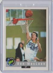 Don MacLean #44 Basketball Cards 1992 Classic Draft Picks Prices