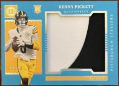 Kenny Pickett [Sapphire] #SS-1 Football Cards 2022 Panini Encased Substantial Rookie Swatches Prices