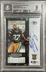 Eddie Lacy [Running Cracked Ice Ticket Autograph] #208 Football Cards 2013 Panini Contenders Prices