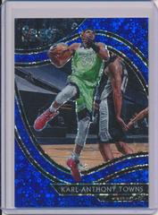 Karl Anthony Towns [Blue Disco Prizm] #222 Basketball Cards 2020 Panini Select Prices