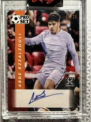 Abde Ezzalzouli [Orange] Soccer Cards 2022 Pro Set Autographs Prices