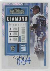 Jordan Yamamoto [Autograph Diamond] #167B Baseball Cards 2020 Panini Contenders Prices