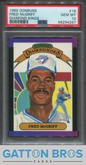 Fred McGriff Baseball Cards 1989 Donruss Diamond Kings Prices