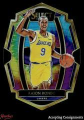 Rajon Rondo [Die Cut Tie Dye Prizm] #187 Basketball Cards 2018 Panini Select Prices