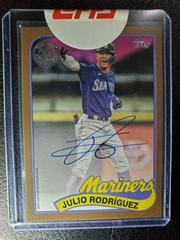 Julio Rodriguez [Gold] #89BA-JROD2 Baseball Cards 2024 Topps 1989 Autograph Prices