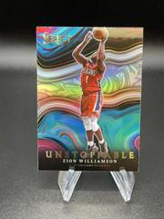 Zion Williamson Basketball Cards 2021 Panini Select Unstoppable Prices