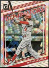 Anthony Rendon [Diamond] #D-8 Baseball Cards 2022 Panini Donruss Dominators Prices