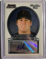 Eddy Martinez [Autograph Refractor] Baseball Cards 2005 Bowman Sterling Prices