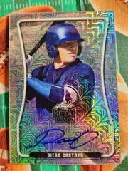 Diego Cartaya [Silver Mojo] #BA-DC2 Baseball Cards 2020 Leaf Metal Draft Autographs Prices