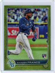 Wander Franco [Ben Baller Chartreuse] #35 Baseball Cards 2022 Topps Chrome Prices