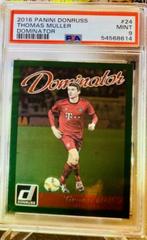 Thomas Muller Soccer Cards 2016 Panini Donruss Dominator Prices