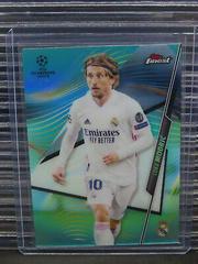 Luka Modric [Aqua Refractor] #33 Soccer Cards 2020 Topps Finest UEFA Champions League Prices