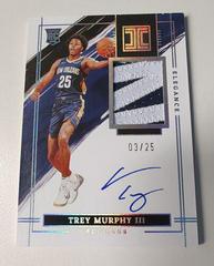 Trey Murphy III [Elegance Patch Autograph] Basketball Cards 2021 Panini Impeccable Prices