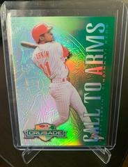 Barry Larkin [Green] Baseball Cards 1998 Donruss Crusade Prices