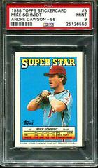 Mike Schmidt, Andre Dawson Baseball Cards 1988 Topps Stickercard Prices