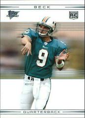 John Beck Football Cards 2007 Topps Performance Prices