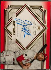 Joey Votto Baseball Cards 2022 Topps Definitive Autograph Collection Prices