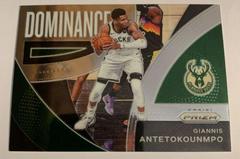 Giannis Antetokounmpo Basketball Cards 2021 Panini Prizm Dominance Prices
