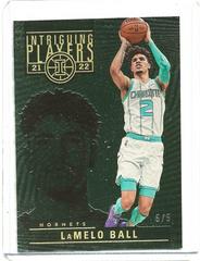 LaMelo Ball [Green] Basketball Cards 2021 Panini Illusions Intriguing Players Prices