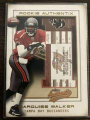 Marquise Walker [Second Row] Football Cards 2002 Fleer Authentix Prices