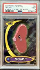 Luvdisc [Foil] #41 Pokemon 2004 Topps Advanced Challenge Prices