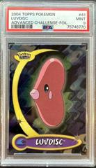 Luvdisc [Foil] Pokemon 2004 Topps Advanced Challenge Prices