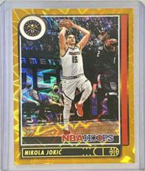 Nikola Jokic [Orange Explosion] Basketball Cards 2021 Panini Hoops Prices