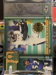 Ray Lewis Football Cards 1999 Pacific Omega Prices