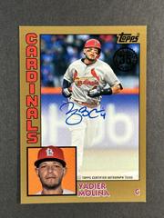 Yadier Molina [Gold] #YM Baseball Cards 2019 Topps 1984 Baseball Autographs Prices