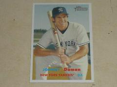 Johnny Damon Baseball Cards 2006 Topps Heritage Prices