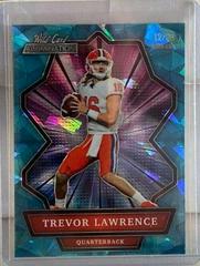 Trevor Lawrence [Blue Holo Lux] Football Cards 2021 Wild Card Alumination Prices