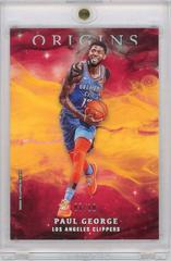 Paul George [Gold] #3 Basketball Cards 2019 Panini Origins Prices