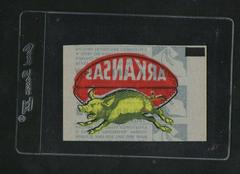 Arkansas Razorbacks Football Cards 1965 Topps Rub Offs Prices