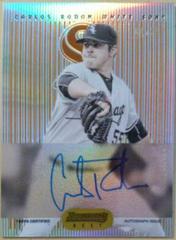 Carlos Rodon [Red Refractor] #CR Baseball Cards 2015 Bowman's Best of Autographs Prices