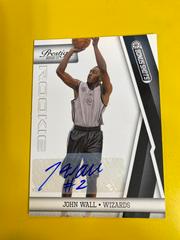 John Wall [Bonus Shots Black Signature] Basketball Cards 2010 Panini Prestige Prices