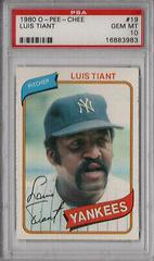 Luis Tiant #19 Baseball Cards 1980 O Pee Chee Prices