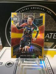 Heung Min Son [Gold] #10 Soccer Cards 2022 Panini Select FIFA Equalizers Prices
