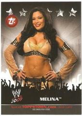 Melina Wrestling Cards 2009 Topps WWE Town Prices