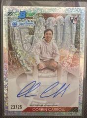 Corbin Carroll [Mini Diamond] Baseball Cards 2023 Bowman's Best 1992 by Randy Johnson Autographs Prices