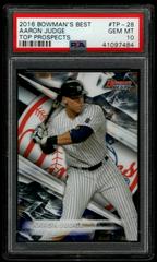 Aaron Judge #TP-28 Baseball Cards 2016 Bowman's Best Top Prospects Prices